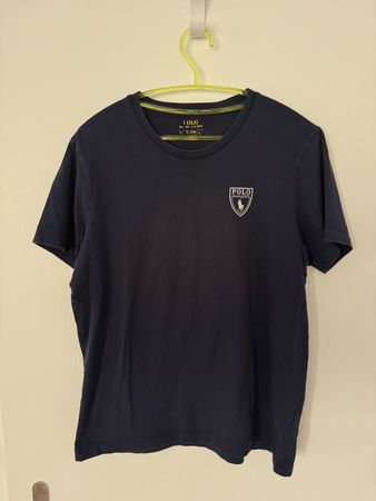 Polo Ralph Lauren T-Shirt, Dunkelblau, Gr. M - Top, oryginal