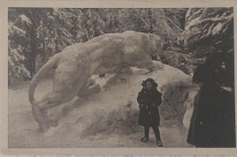 LA CHAUX-DE-FONDS - Monuments de neige