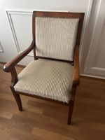 Fauteuil Biedermeier Nussbaum