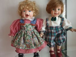 Lustiges Vintage-Puppen