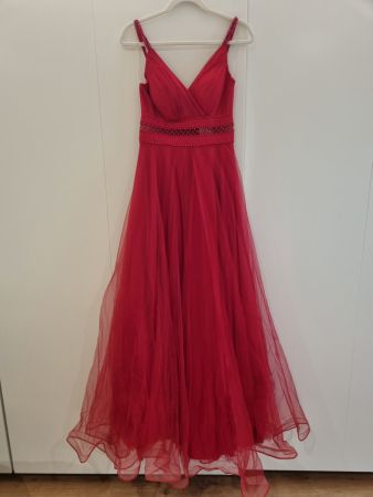 Rotes Abendkleid/Ballkleid, Gr. 36, Tüll, neu ✨