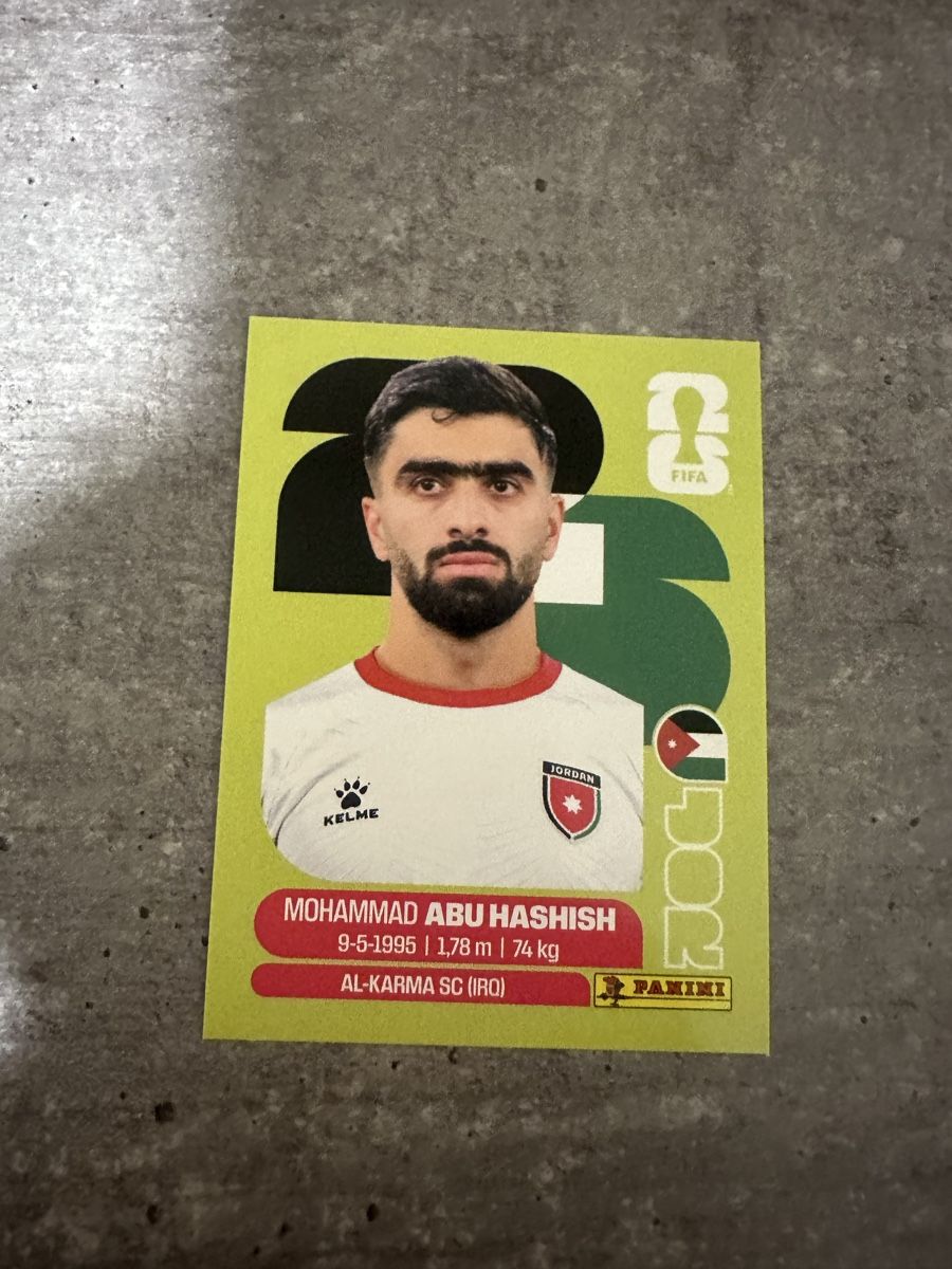 Panini Sammelbilder & Trading cards: JOR 4 , FIFA WORLD CUP 2026 PANINI  – Neu (gemäss Beschreibung) aus Frauenfeld von 1PegPeg1