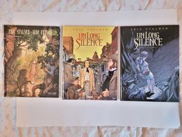 Lot de 3 BD Eric Stalner Un Long Silence,Ange-Marie