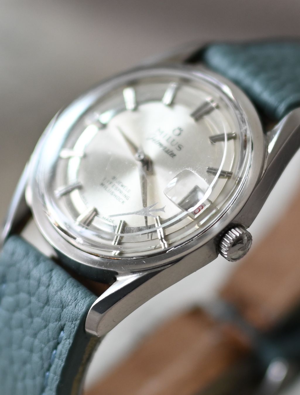 Milus Orologi: MILUS Jetmaster - Polerouter Style Vintage Uhr – Usato da Bern venduto da DasSpaghett 1