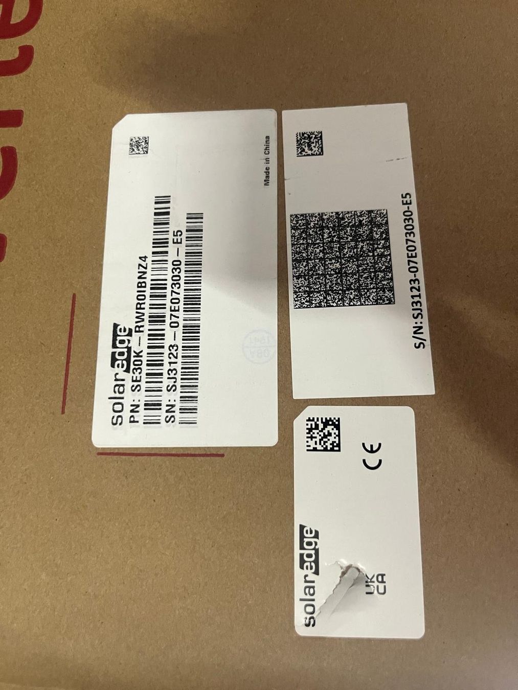 Wechselrichter: Wechselrichter SolarEdge SE30K Full – Neu und originalverpackt aus Düdingen von Ack7_Sol_Dued