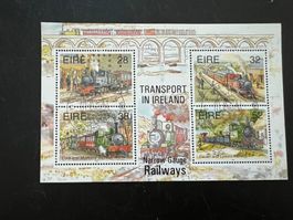 Eisenbahn Irland 1995 Block Erstag (A922)