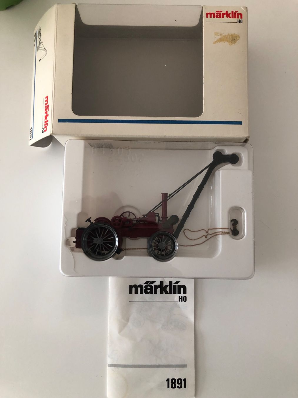 Märklin Modellini di ferrovie: Märklin 1891 NEU – Nuovo e nell'imballaggio originale da Ostermundigen venduto da Garmin03