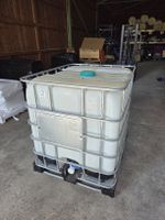 IBC Container 1000l mit Auslaufhahn, Wassertank