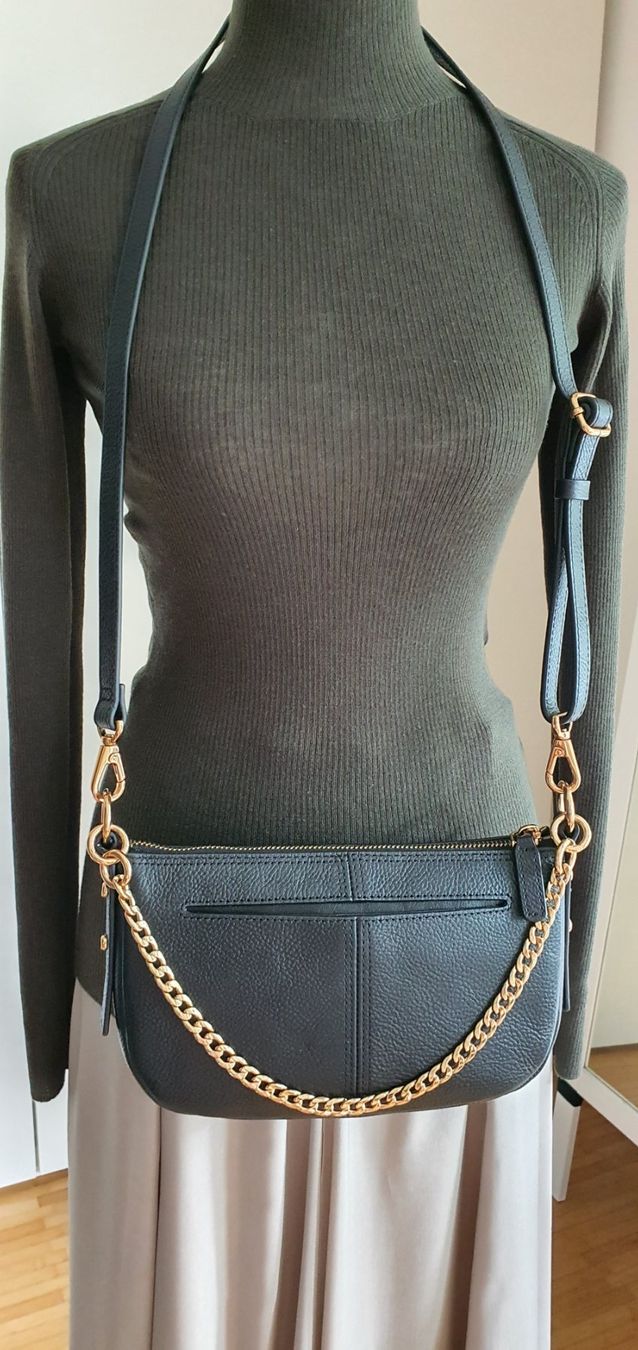 Fossil Borse da donna: Fossil Crossbody Tasche aus Leder – Nuovo e nell'imballaggio originale da Basel venduto da Kristal4 9