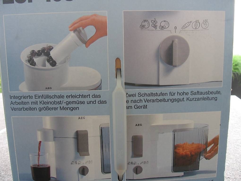 Küchengeräte: Entsafter von AEG nie benutzt – Gebraucht aus Fruthwilen von laura0209 1