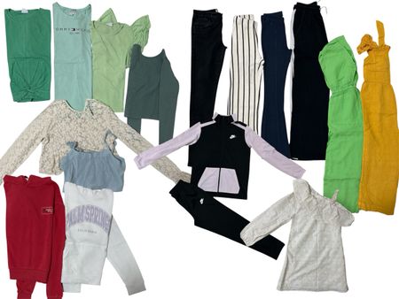 Großes Bekleidungsset für Mädchen – Grösse 164