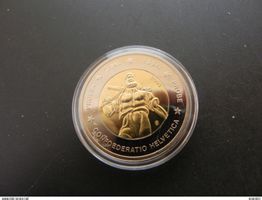 Medaille Probe Schweiz 2 Euro 2005 Tell