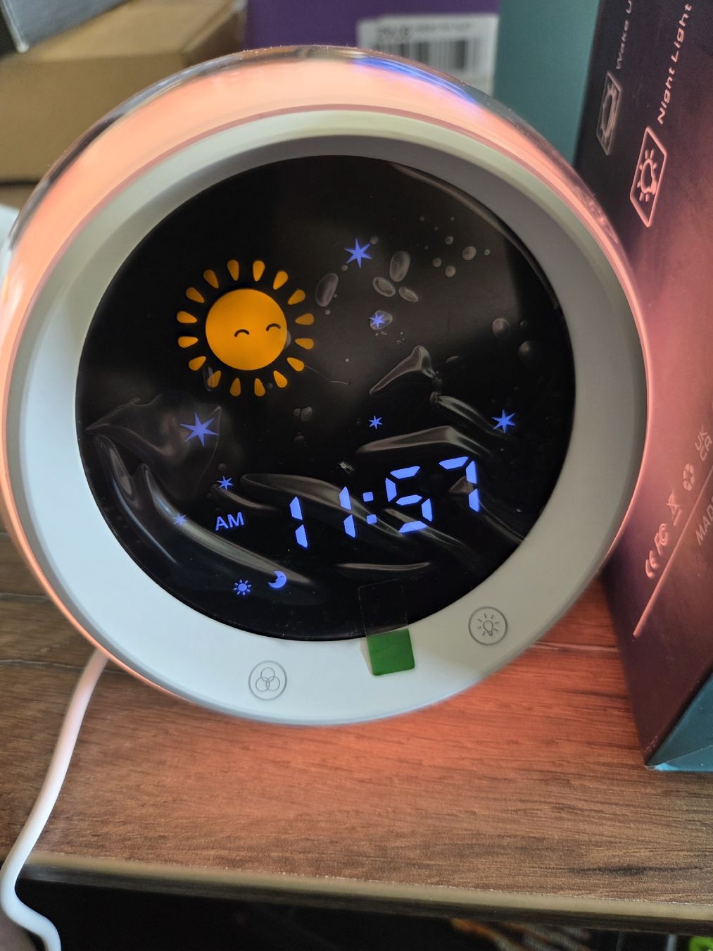 Wecker: ICODE Kids Sleep Trainer - Wecker mit Lichtfunktion! – Neu und originalverpackt aus Hitzkirch von kae_2j8c