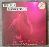 BRUCE DICKINSON „Alive In Studio A“ # 2LP IRON MAIDEN+BluRay