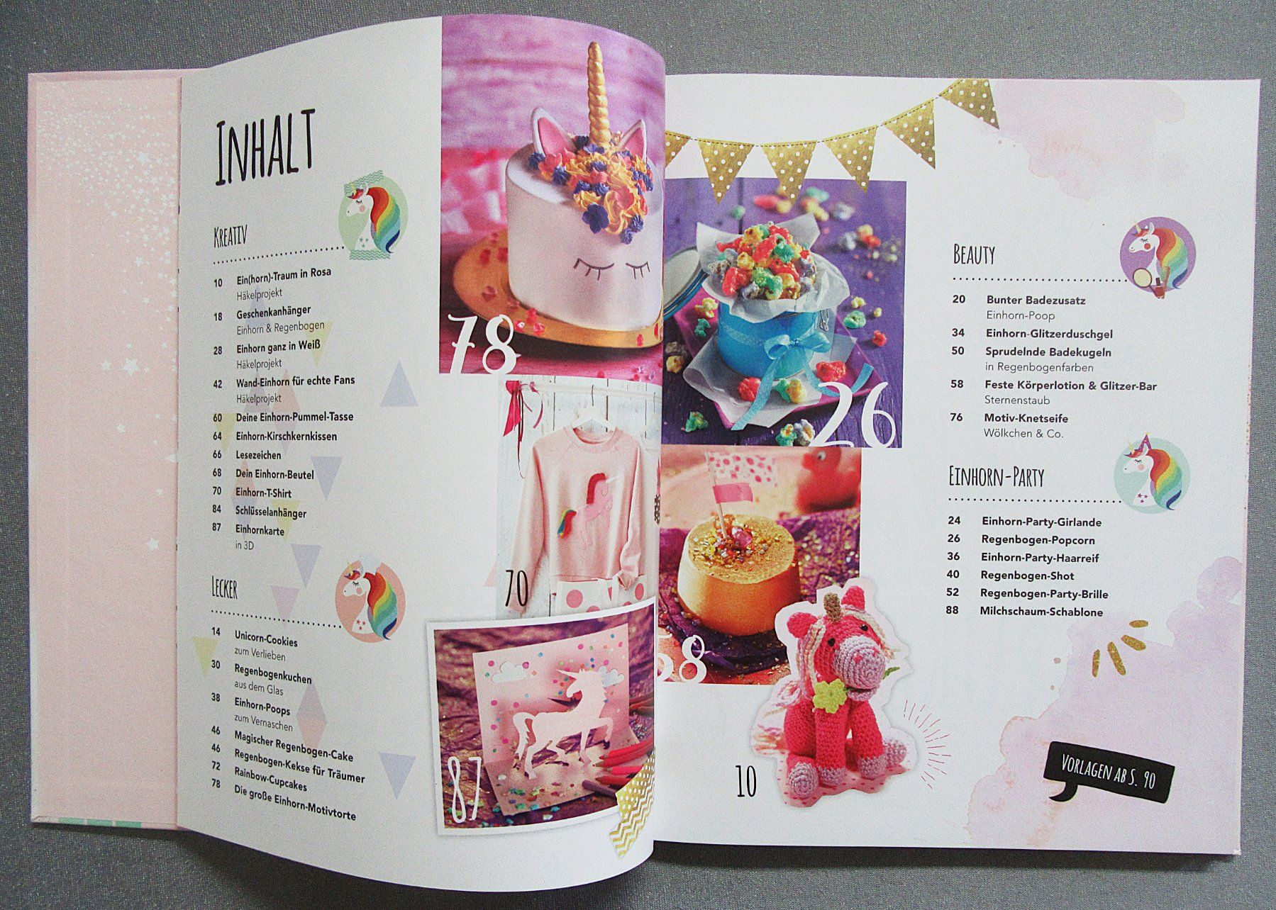 Libri: Das grosse Einhorn Fanbuch - Basteln, Backen, Beauty – Usato da Auenstein venduto da Padabimbim 2