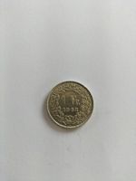 Pièce 1 Franc Suisse 1962 Helvetia bon état