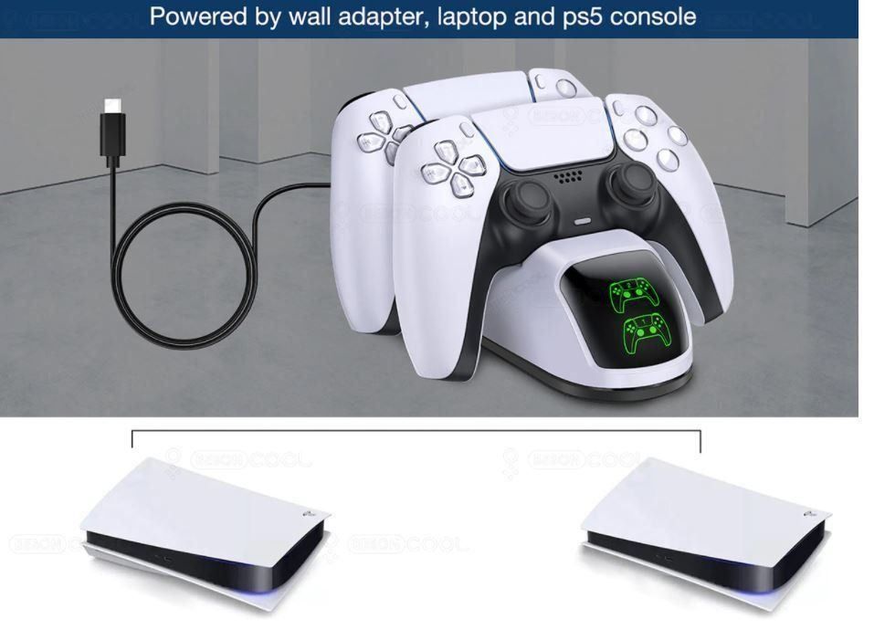 Adattatori & Cavi: PS5 Controller Schnellladestation – Nuovo e nell'imballaggio originale da Unterägeri venduto da RmOnline 5