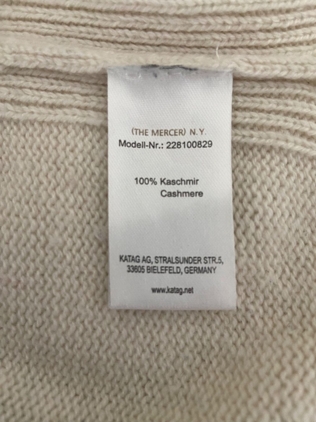Maglioni & Felpe: Pullover Kaschmir Creme Grösse 36-38 perfekter Zustand – Usato da Meilen venduto da villamaria 2