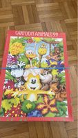 Kinder Puzzle "Cartoon Animals" 99 Teile, Top Zustand!
