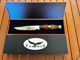 Falkner Jagdmesser, Bowie Messer, Sammlermesser, Neu im Etui