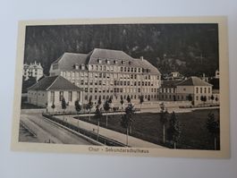 Ansichtskarte Chur Sekundarschulhaus Verlag R35