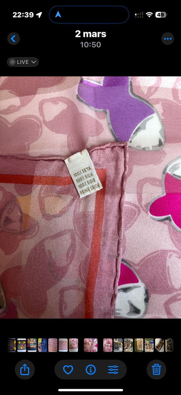 Chopard Foulard & Sciarpe: Foulards Chopard neufs – Nuovo e nell'imballaggio originale da Goumoens-la-Ville venduto da SandieF 4