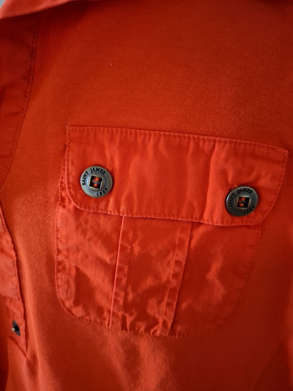 Camicette: Saint James, Polo chemisier, rouge, taille L – Nuovo (secondo la descrizione) da Le Locle venduto da sAm_2112 3