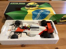 Ayrton Senna McLaren MP4/5B Formel 1 Weltmeister 1990, 1:18