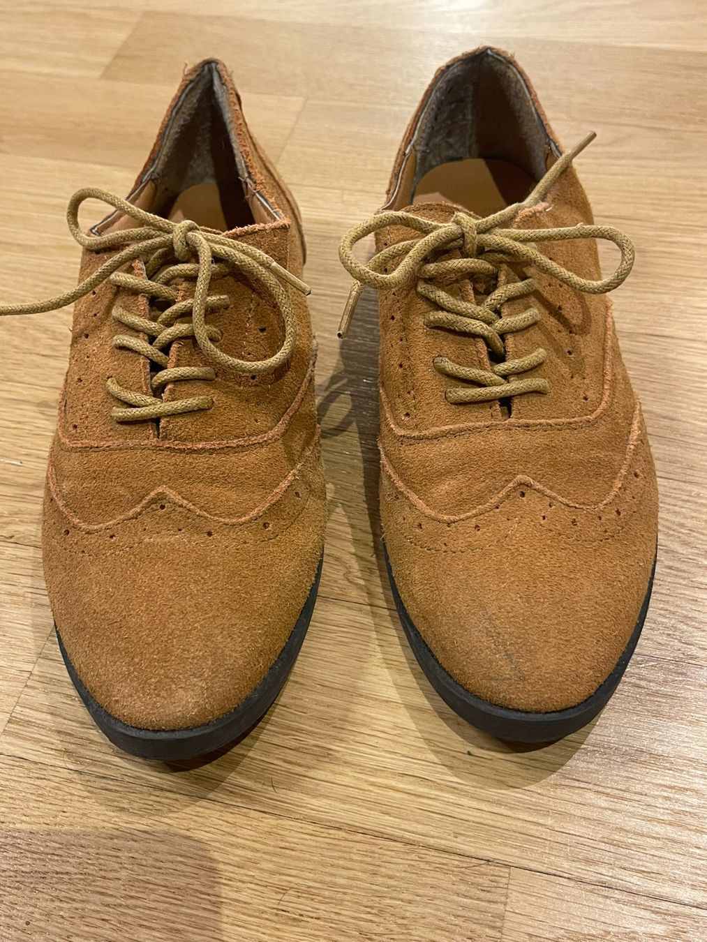 Scarpe da donna: Braune Wildlederlook Schuhe, Grösse 37 – Usato da Rheineck venduto da FGeissler 2