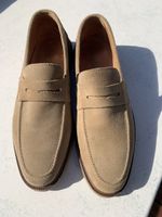 Herren Loafer Paul KehWildleder beige Grösse 43 guter Zustan