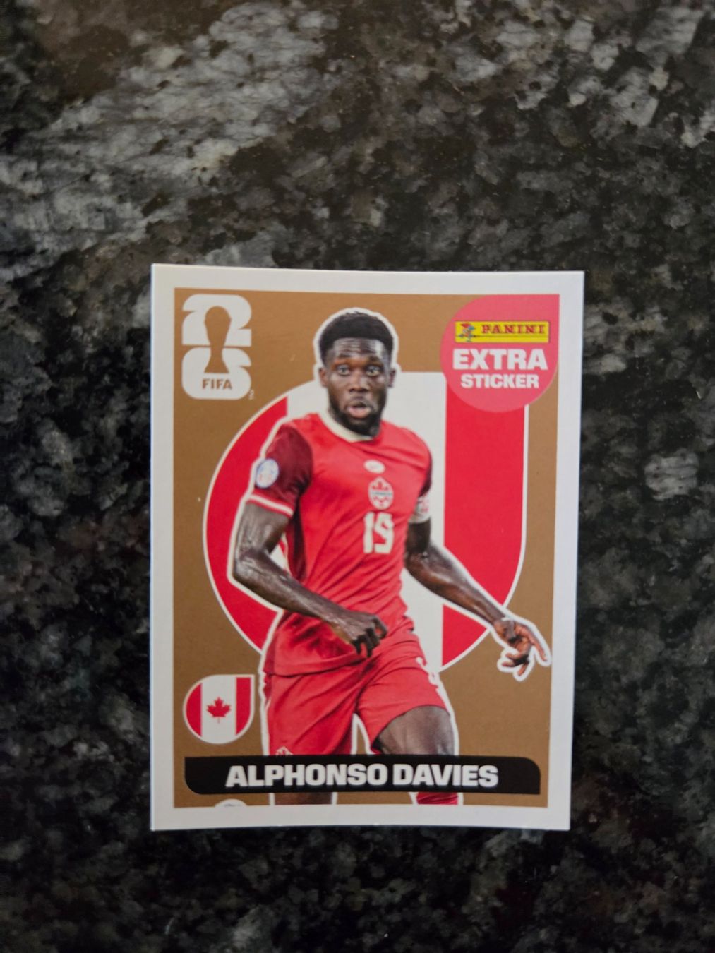 Panini Carte collezionabili: Panini WM 2026 - Extra Sticker Bronze - Alphonso Davies – Usato da Niederrohrdorf venduto da Weiss3
