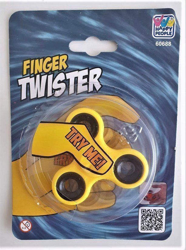 Giochi: Finger Twister Spinner - Gelb – Nuovo e nell'imballaggio originale da Nürensdorf venduto da AntonioAE