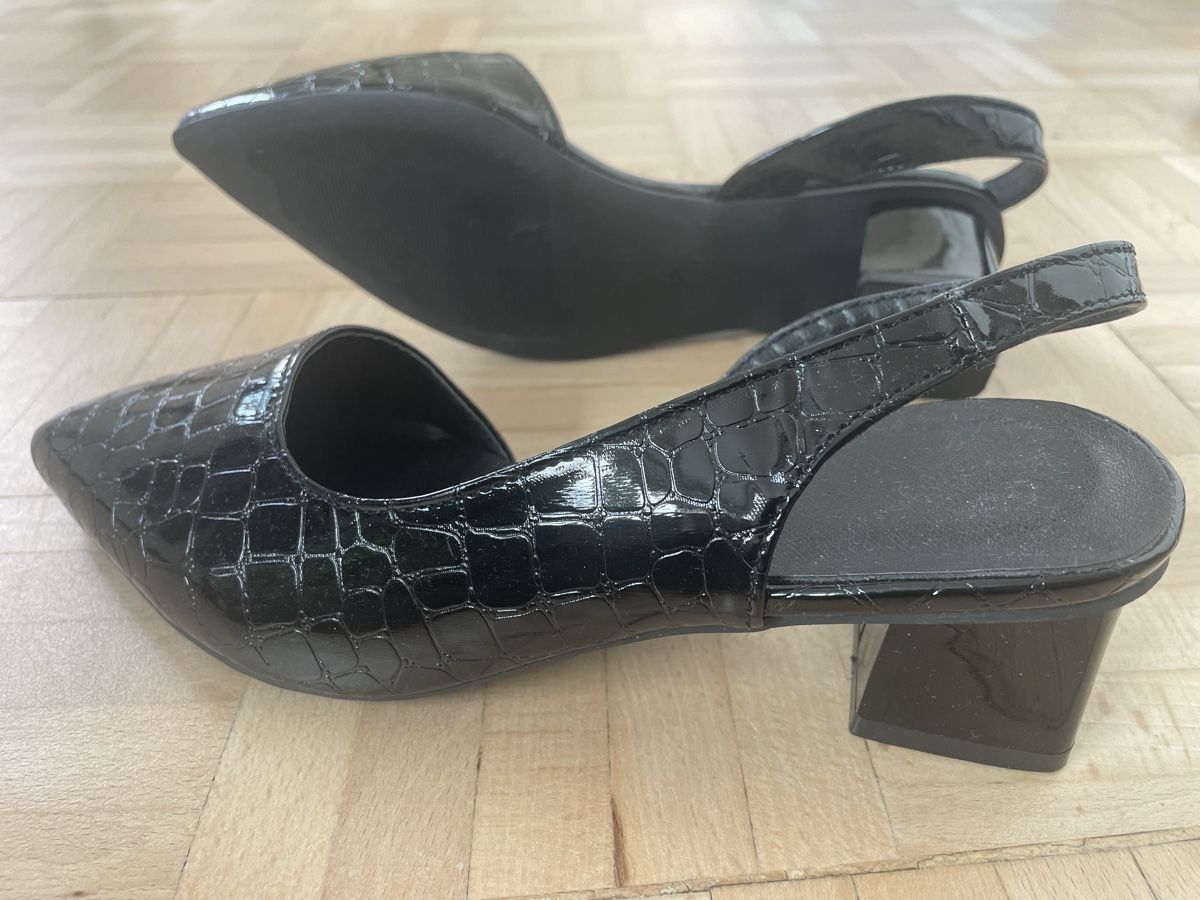 Scarpe da donna: Damen Slingpumps schwarz  – Nuovo (secondo la descrizione) da Luzern venduto da Kim037 1