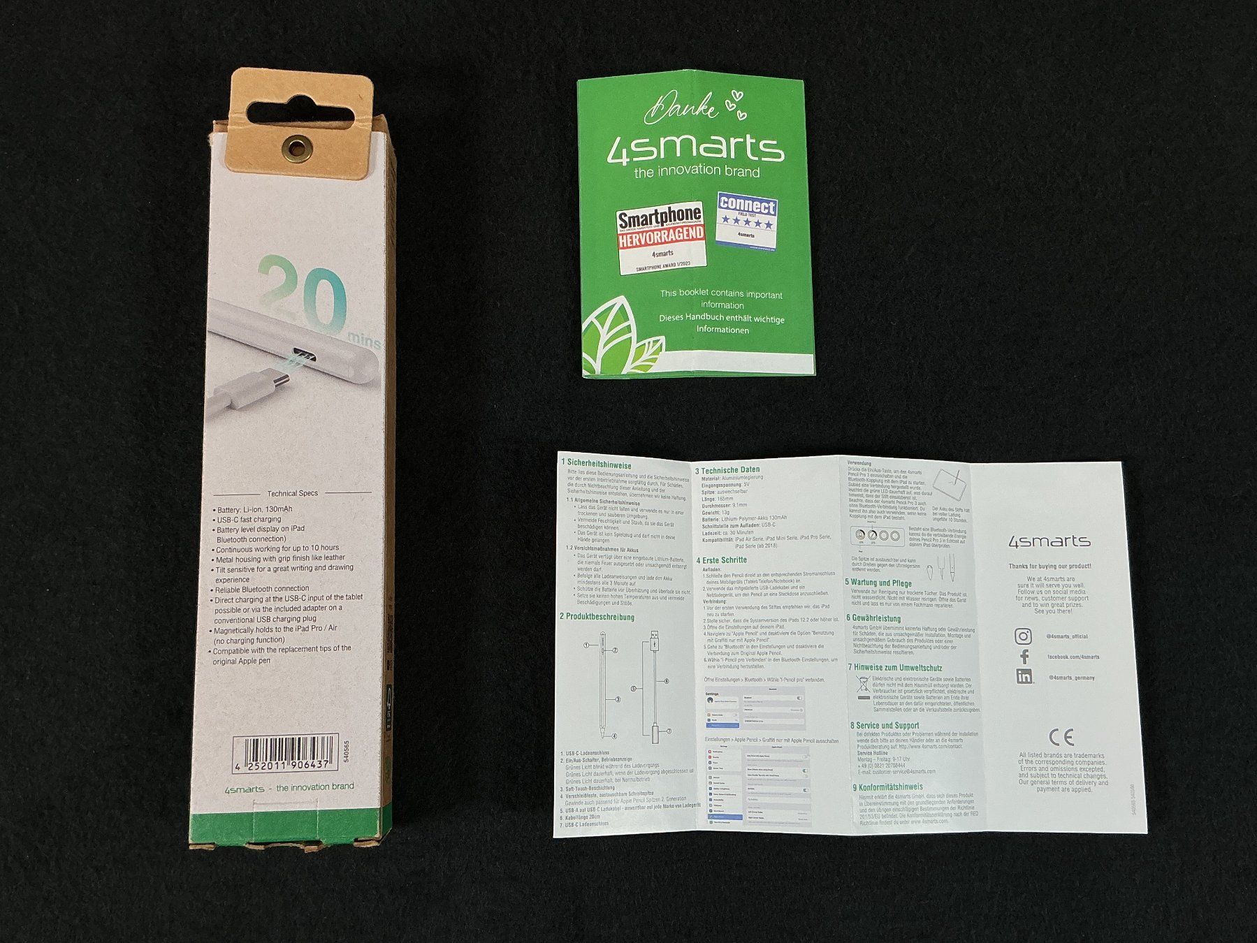 Stifte & Marker: 4SMARTS Pencil Pro 3 – Neu (gemäss Beschreibung) aus Richterswil von Restwert_Richterswil 8