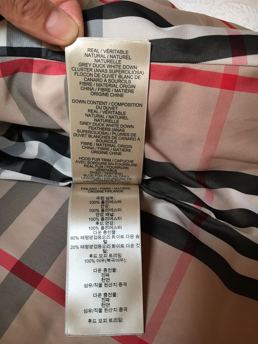 Burberry Giacche: Original Burberry Daunensteppjacke – Usato da Brienz BE venduto da Eos_123 6