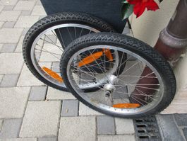 2 Räder passend zu Velo Anhänger 20 x 1.75
