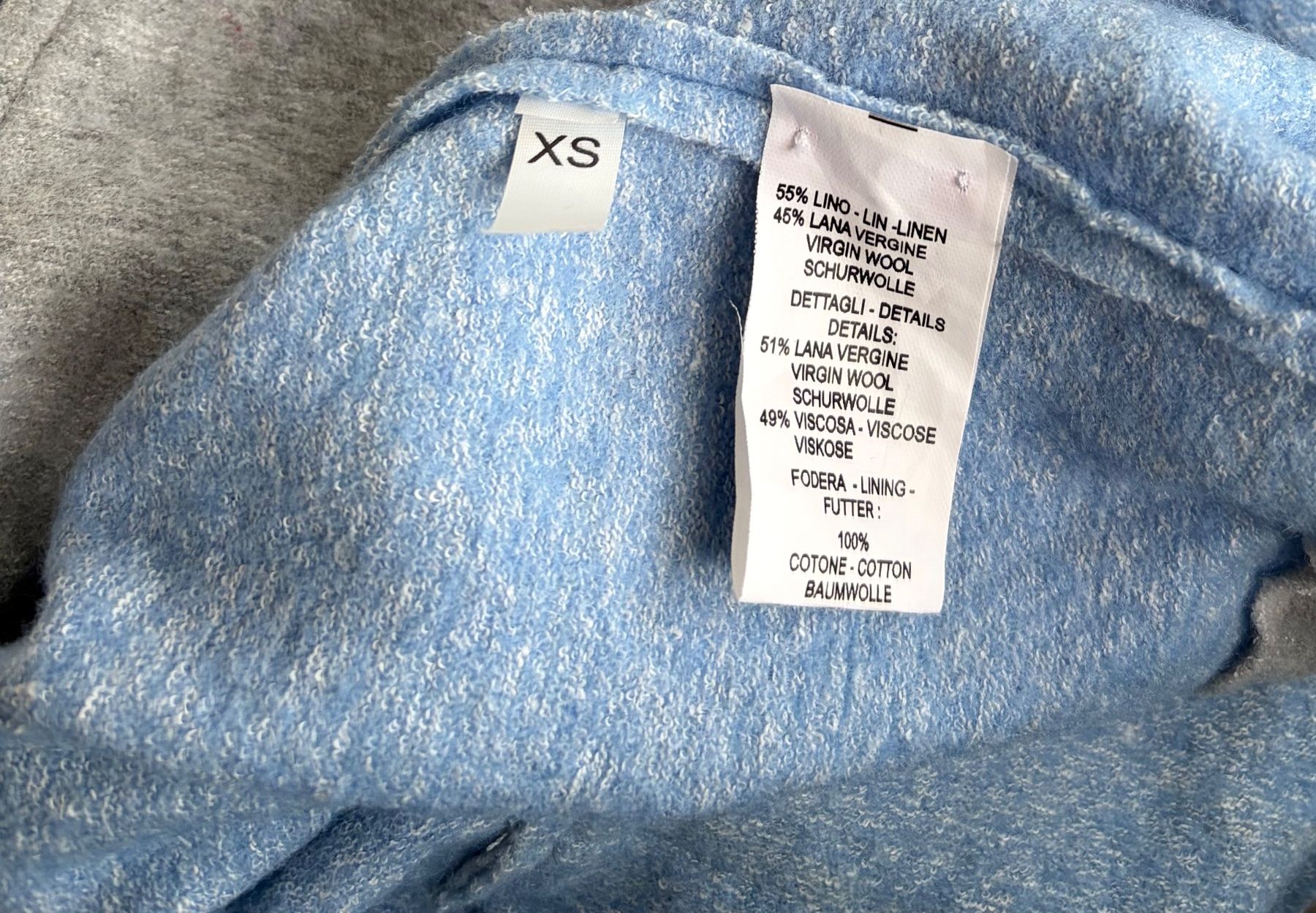 Giacche: Glücklich Wolle / Leinen Jacke Gr.XS – Usato da Unterägeri venduto da Jutka_04 1