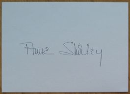 Anne Shirley (1918-1993) Schauspielerin - Autogramm