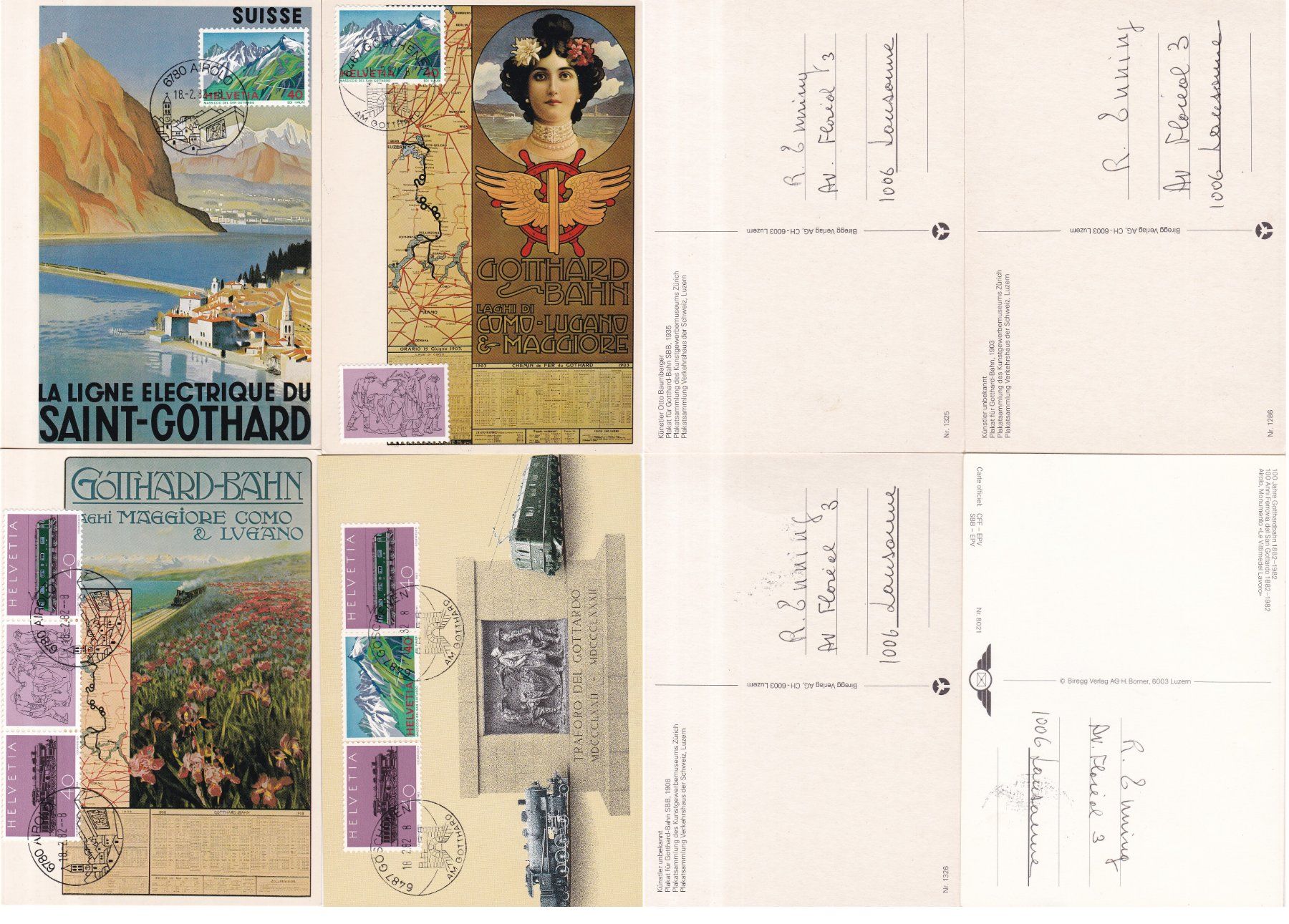 Tous les timbres: 40 Stk. CH Maximumkarten ab 1965 – D'occasion à Münchwilen AG par Nesar 5