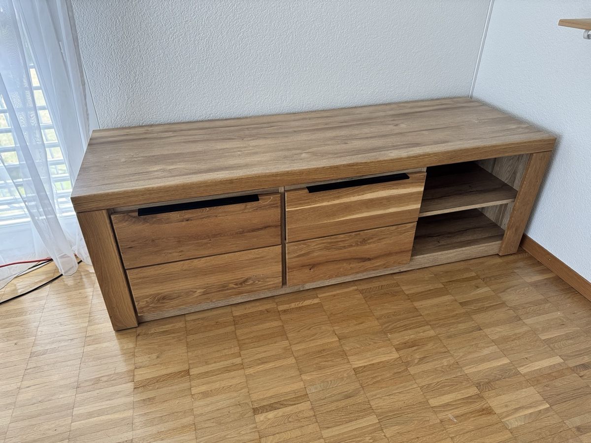 TV Möbel: TV Lowboard aus Eiche – Gebraucht aus Bonstetten von Nikschn 1