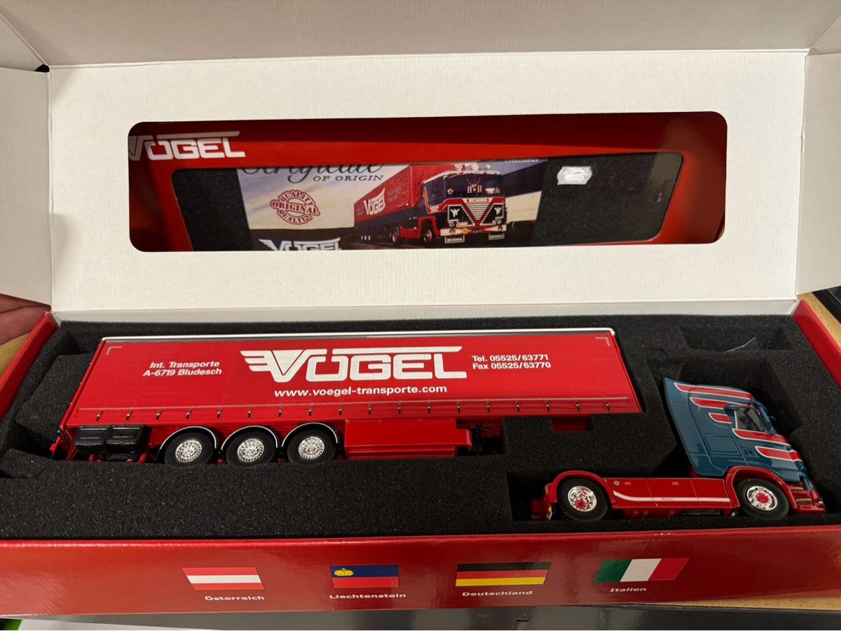 Tekno Kit di modellismo & Modellini statici: Tekno 1:50, Vögel Transporte – Nuovo (secondo la descrizione) da Diessbach b. Büren venduto da Elite66 3