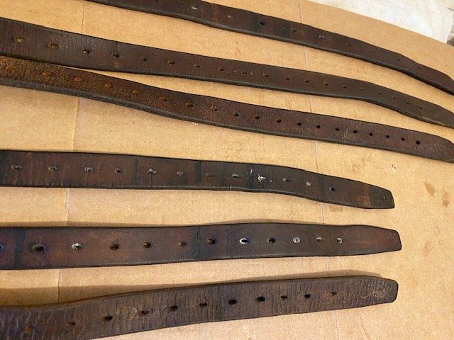 Sonstige Kleidung & Accessoires: 6 X  LEDERRIEMEN  CH ARMEE – Gebraucht aus Chur von silbermon 4