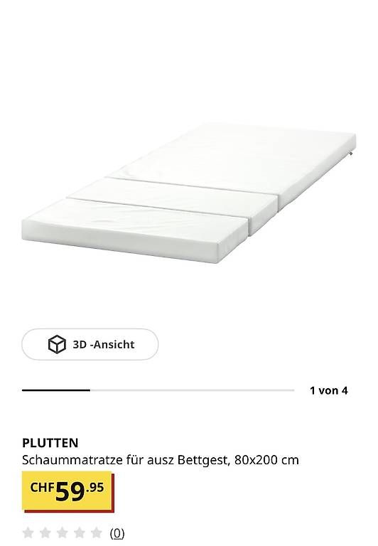 Letti: Minnen Kinderbett von Ikea – Usato da Strengelbach venduto da pat_6jp2 3