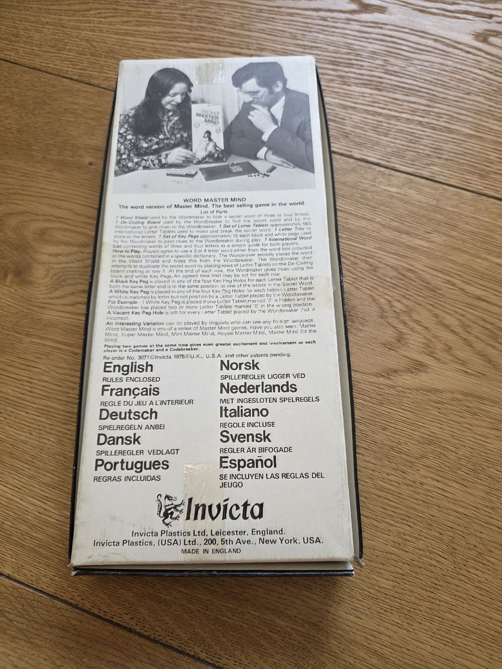 Invicta Giochi: Spiel Word Mastermind Invicta  – Usato da Dorf venduto da Echo_Elements 1