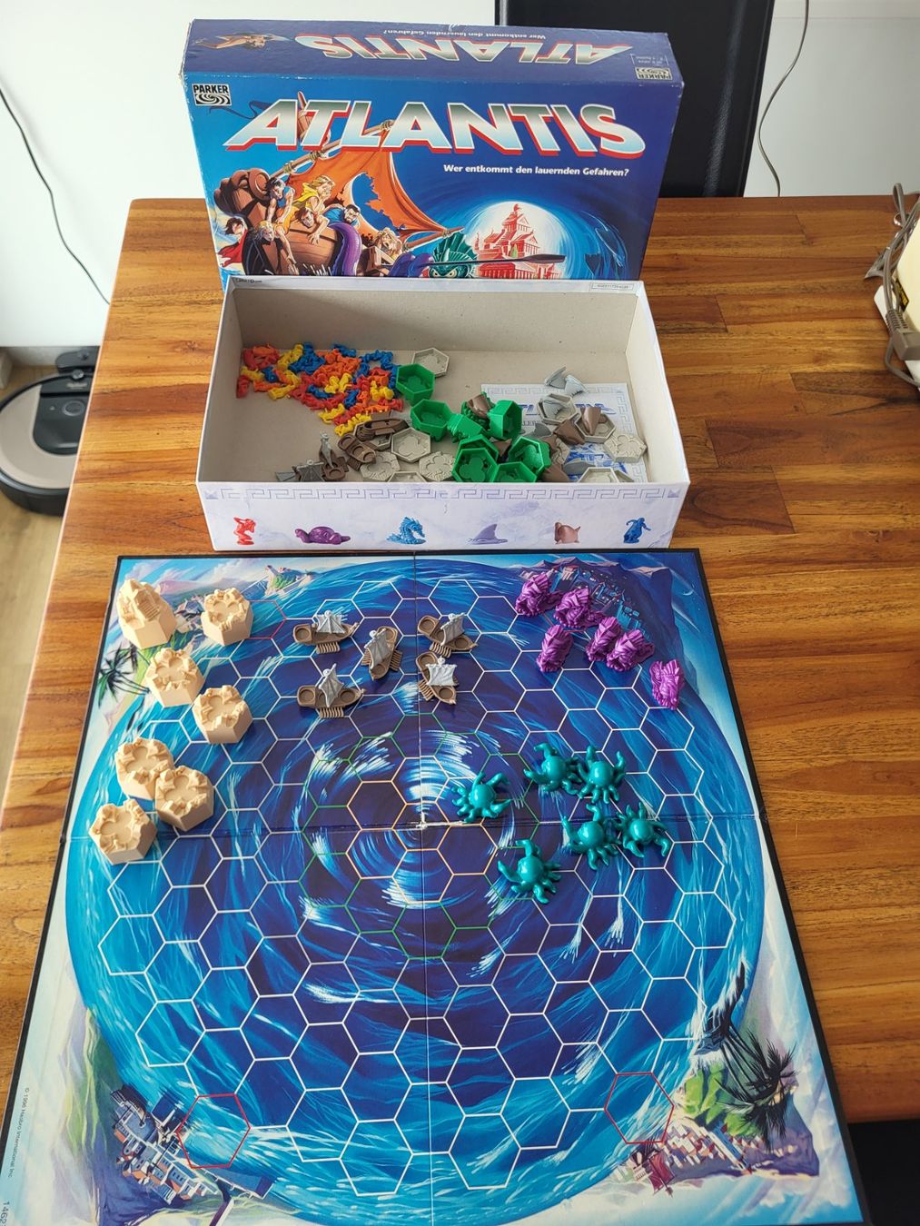 Giochi: Brettspiel Atlantis von Parker – Usato da Niederhelfenschwil venduto da Bruce019 1