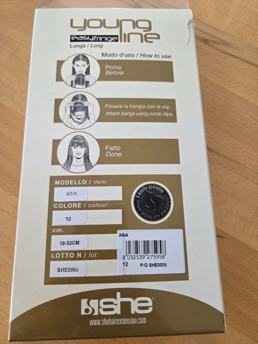 Parrucche: Hair Extensions – Nuovo (secondo la descrizione) da Oberdiessbach venduto da Bryce10 1