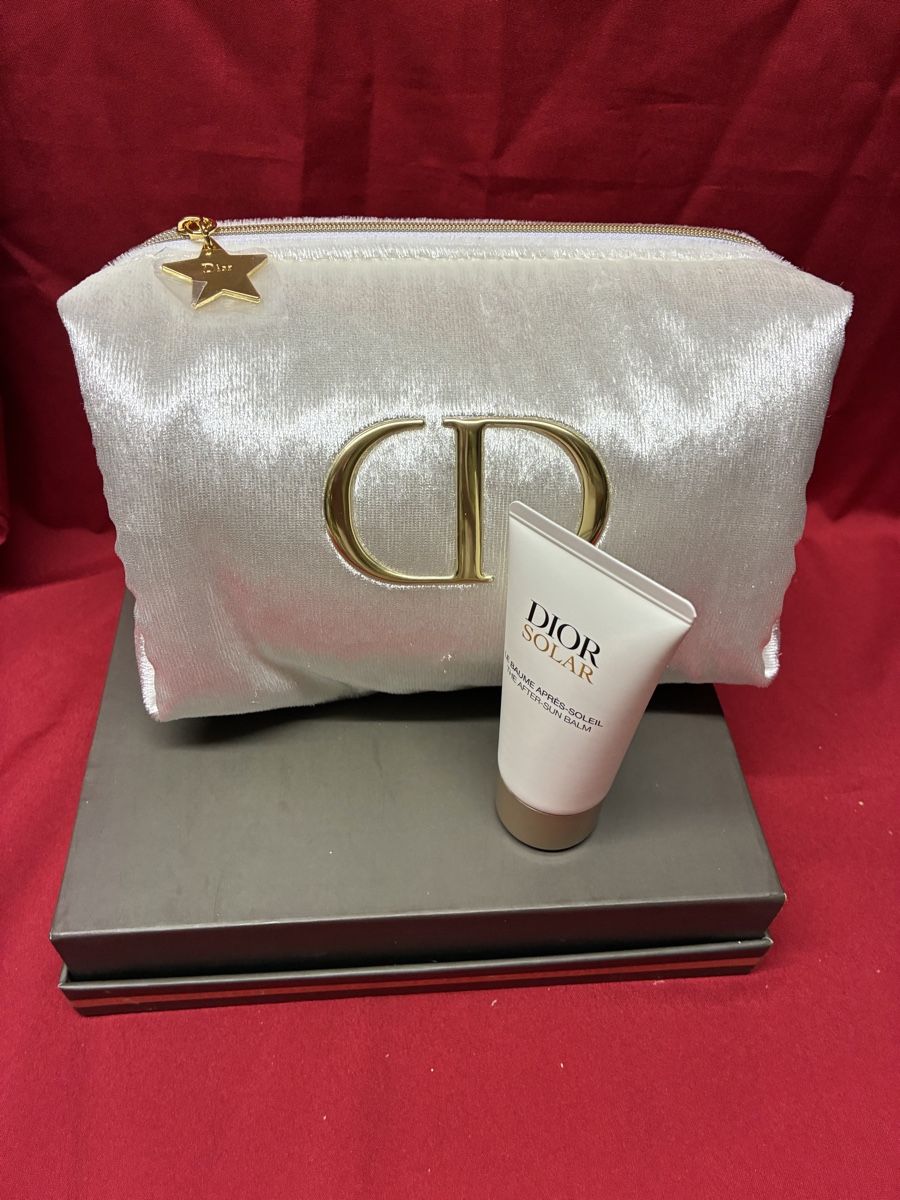 Dior Feuchtigkeitspflege: Dior Solar Après-Soleil Balm 50ml & Trousse Dior - neu! – Neu und originalverpackt aus Niederglatt ZH von karinso