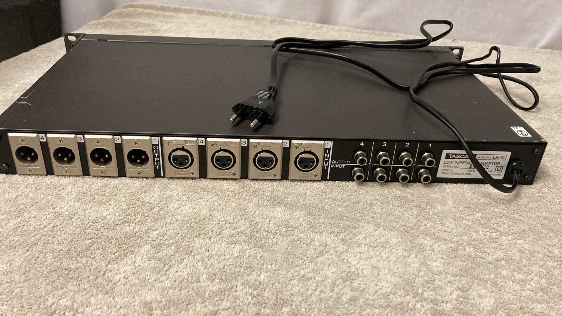 Tascam Convertitori: Tascam-LA40 Konverter – Usato da Dietikon venduto da Rima57 4
