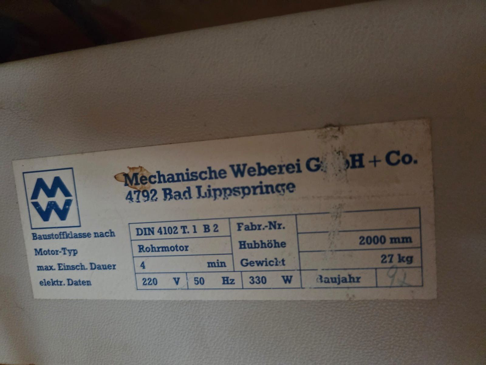 Home Cinema: Projektions-Leinwand elektrisch – Usato da Dachsen venduto da bea_jvs2