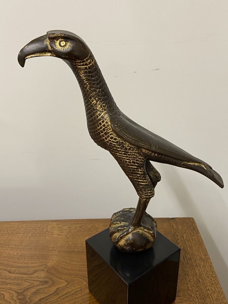 Skulpturen & Statuen: Kaiser Falken Bronze Skulptur – Gebraucht aus Dietikon von brocki-eyra 4